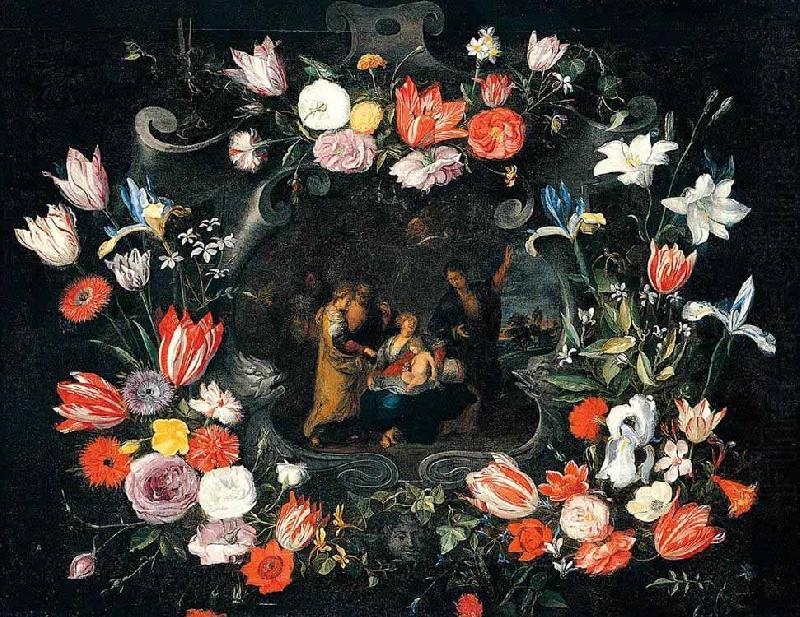 Jan Breughel Still Life of the Holy Kinship china oil painting image